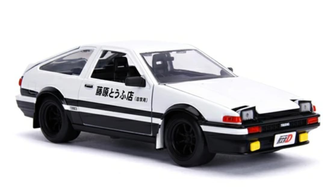 未使用　ホットワークス　頭文字D　AE86 トレノ　1/24 Amazon | ミニカー 1/24 JadaTOYS 頭文字D イニシャルD トヨタ